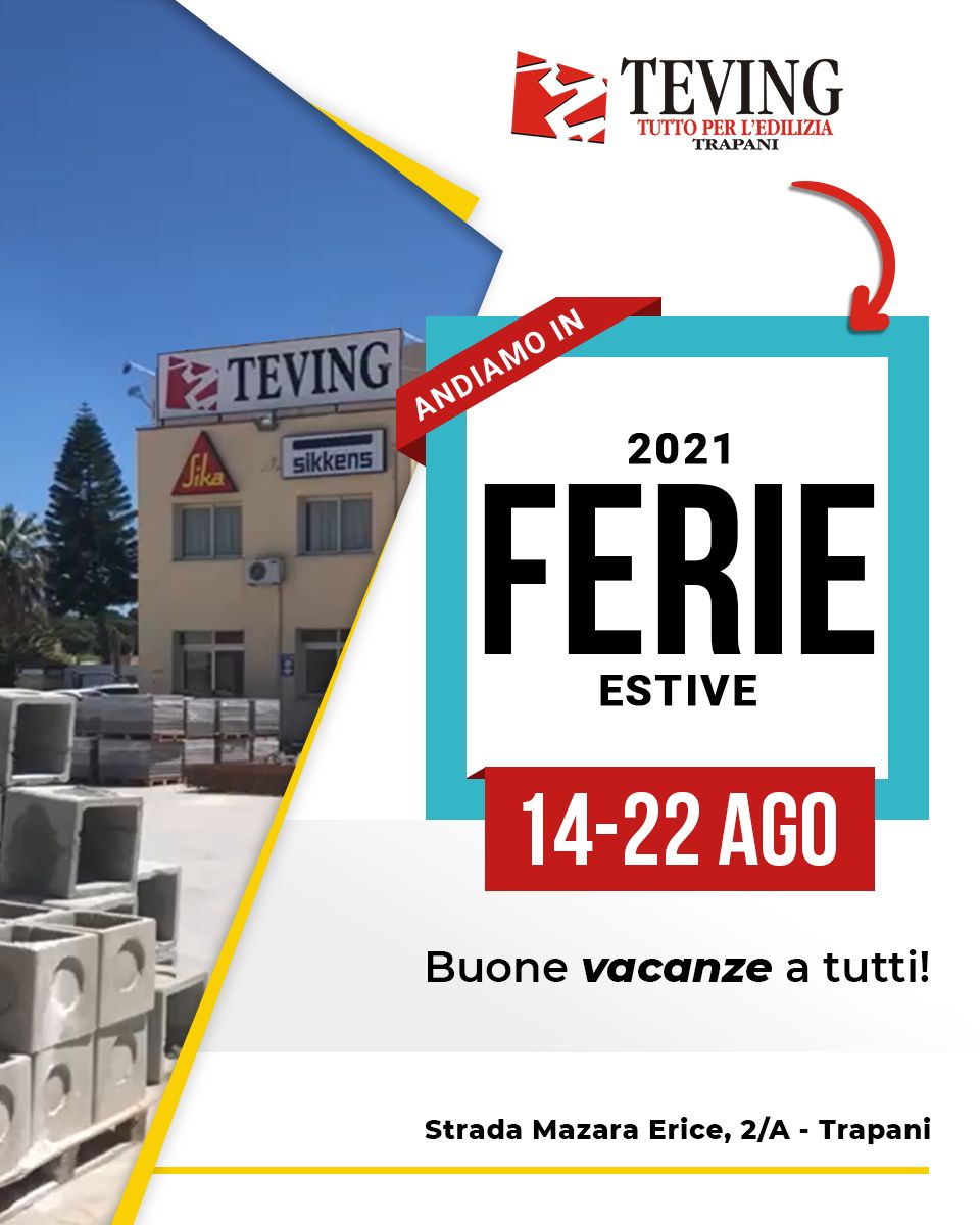 Ferie estive 2021