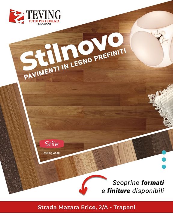 #Stilnovo è la collezione di #pavimenti prefiniti a due strati di Stile Società Cooperativa  che maggiormente si avvicina al pavimento tradizionale e che consente la completa disponibilità dei locali in poco tempo. 