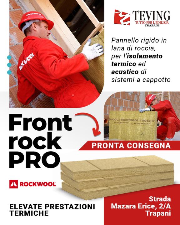 Frontrock Pro di Rockwoll in #PRONTA #CONSEGNA! 🚛