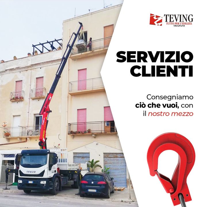 SERVIZIO CLIENTI  TEVING 🚛

Teving è a vostra disposizione per