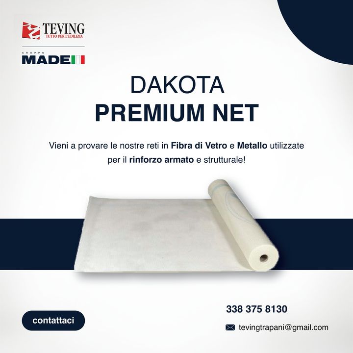 La Rete Certificata Dakota! 🏠🔥

Viene impiegata nei rivestimenti a cappotto