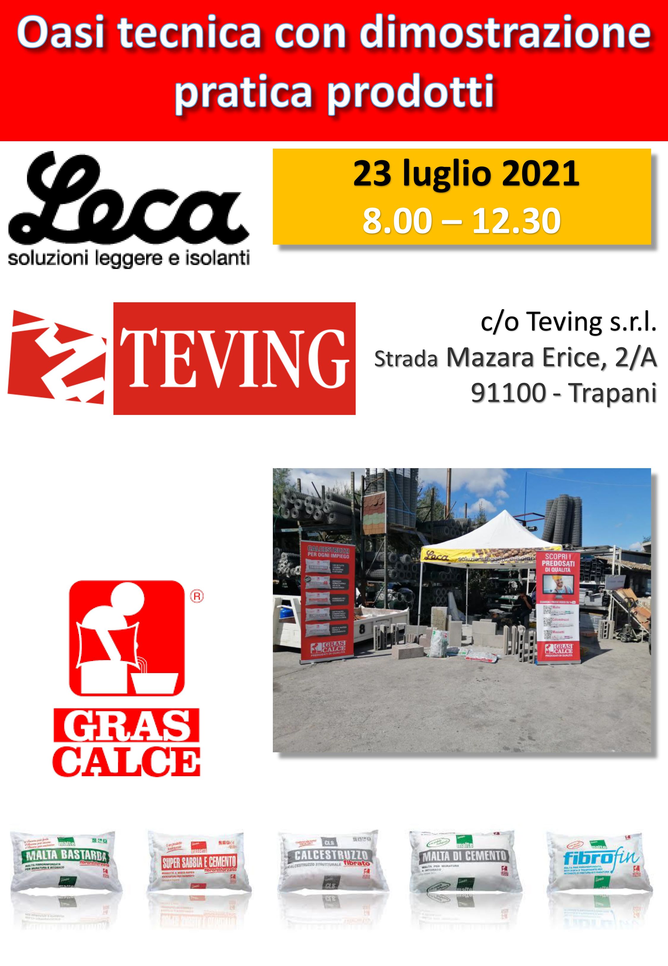 Evento Gras Calce - 23 Luglio